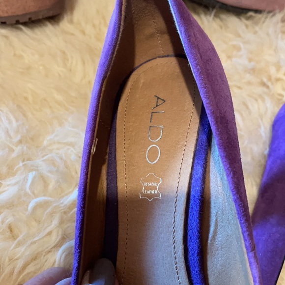Aldo suede platform shoes - Picture 5 of 11